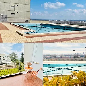 Studio Avec Piscine Et Tennis Avec Vue Sur Lyon Appartement